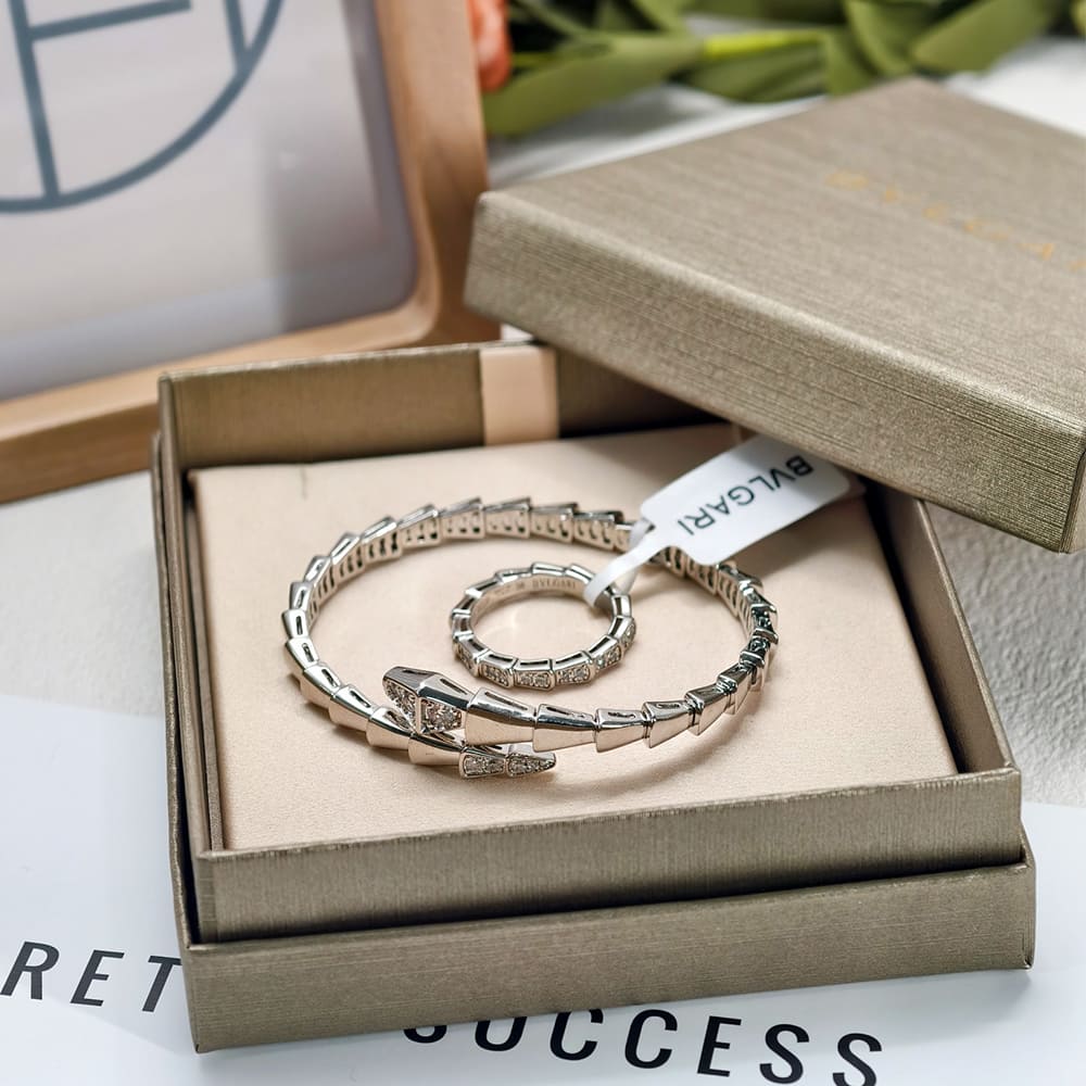 Bv1g*ai Serpenti Viper Bracelet
