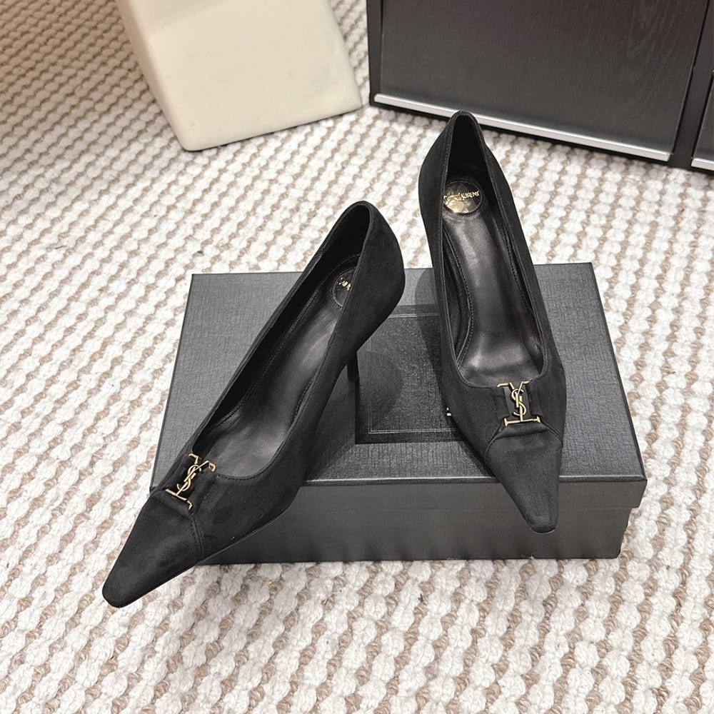 Y51 BABYLONE BRETEUIL pumps in suede