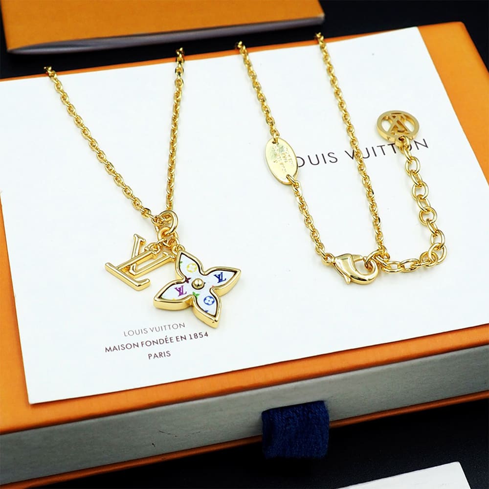 LV x TM Monogram Multicolor Necklace