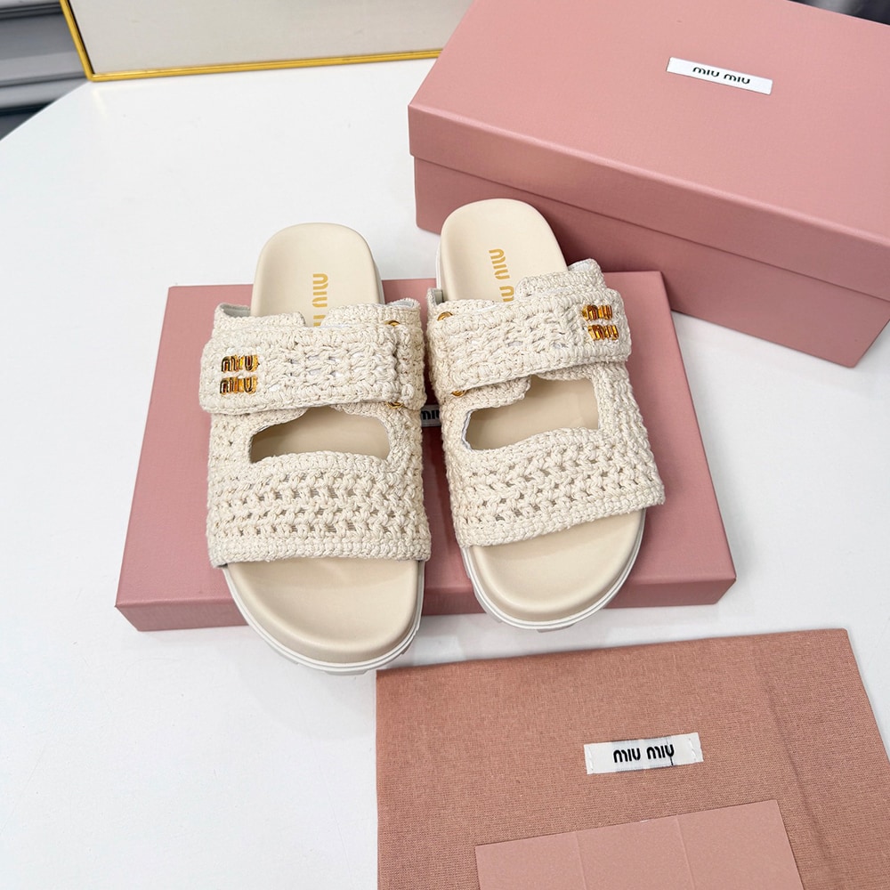 M1um1u Crochet sandals (EU SIZE 35-41)