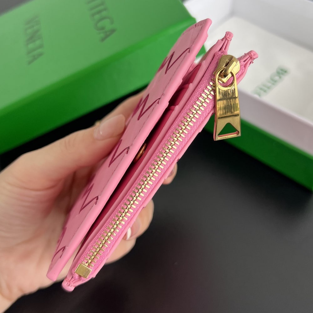 B0tt*ga Ven*ta Intrecciato Small Bi-Fold Wallet(HIGH-END GRADE)